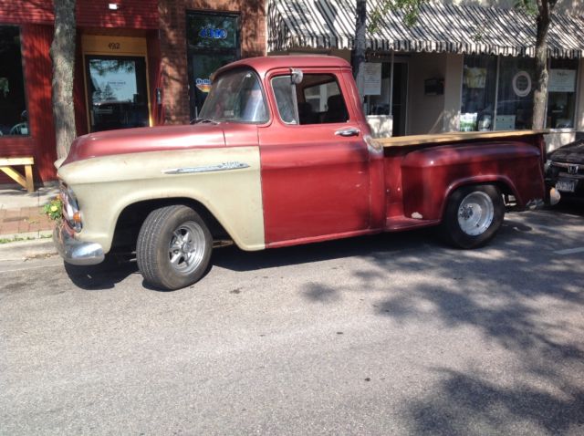 1957 Burgundy Chevrolet Other Pickups Standard Cab Pickup