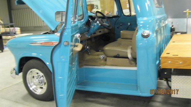 1957 Turquoise Chevrolet C/K Pickup 3500 Pickup