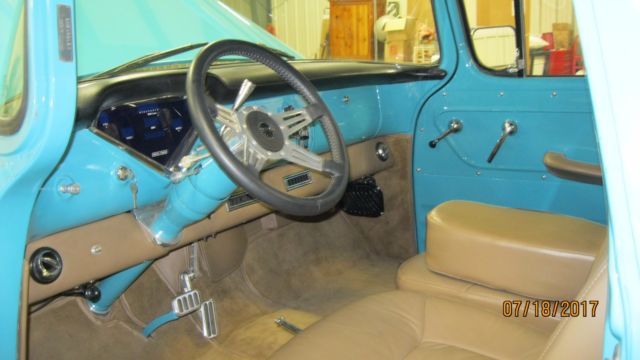 1957 Turquoise Chevrolet C/K Pickup 3500 Pickup