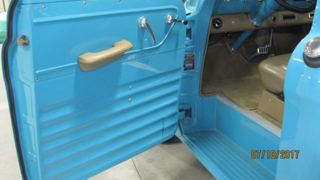 1957 Turquoise Chevrolet C/K Pickup 3500 Pickup
