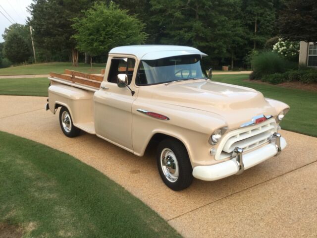 1957 beige Chevrolet Other Pickups Standard Cab PickupJ