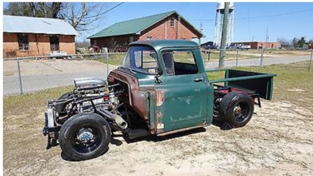 1957 green Chevrolet Other Pickups Cab & Chassis