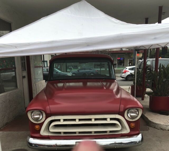 1957 Red Chevrolet Other Pickups Step side