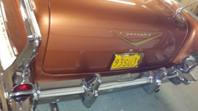 1957 Gold Chevrolet Bel Air/150/210 SPORT COUPE