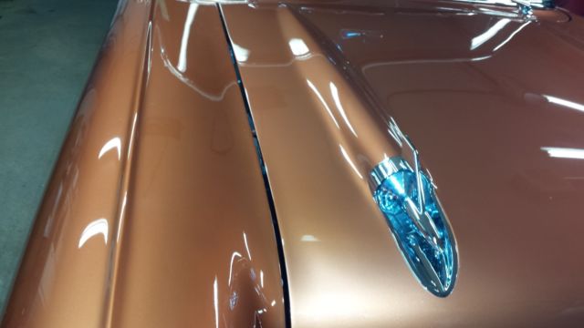 1957 Gold Chevrolet Bel Air/150/210 SPORT COUPE