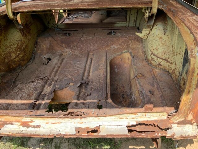 1957 Yellow Chevrolet Bel Air/150/210 2 door