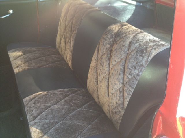 1957 Red Chevrolet Bel Air/150/210 Wagon