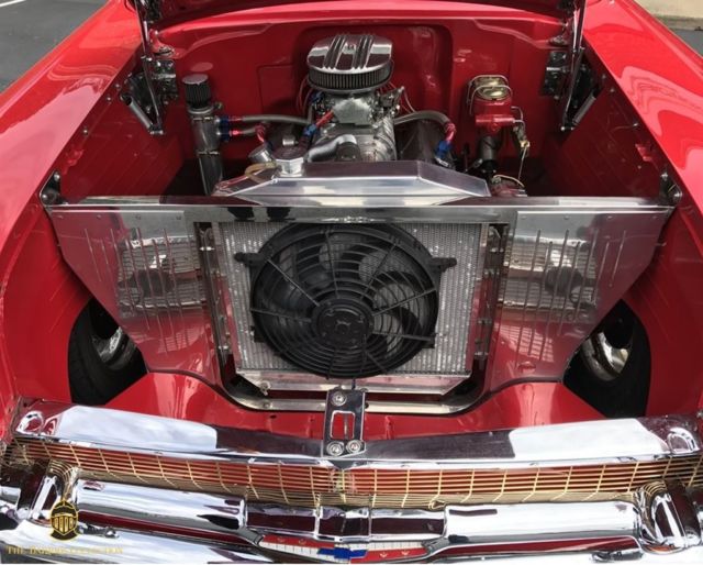 1957 Red Chevrolet Bel Air/150/210 2 Door