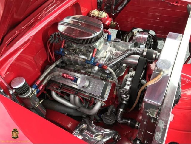 1957 Red Chevrolet Bel Air/150/210 2 Door