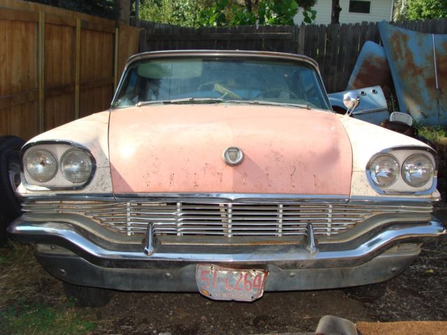 1957 Yellow Chrysler Saratoga Coupe