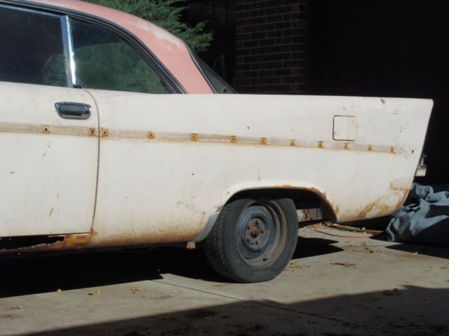 1957 Yellow Chrysler Saratoga Coupe