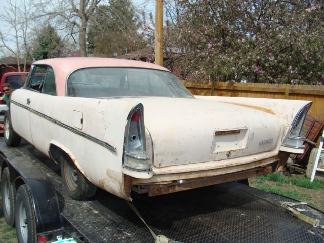 1957 Yellow Chrysler Saratoga Coupe
