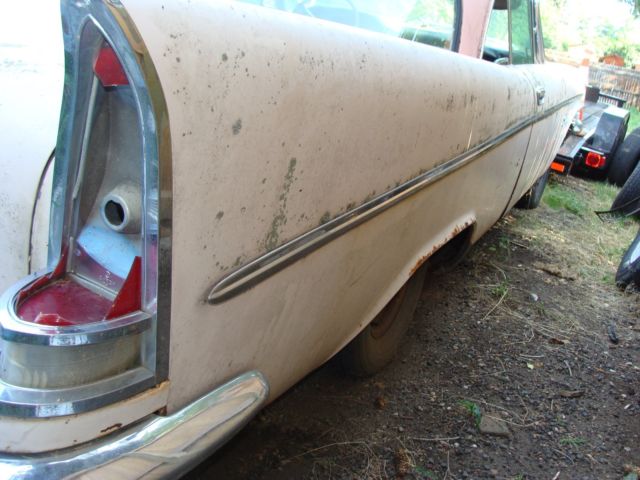 1957 Yellow Chrysler Saratoga Coupe