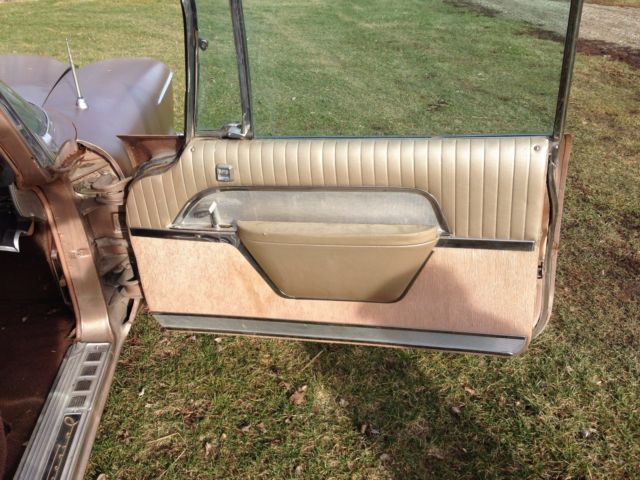 1957 Tan Chrysler Imperial Coupe