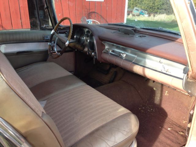 1957 Tan Chrysler Imperial Coupe