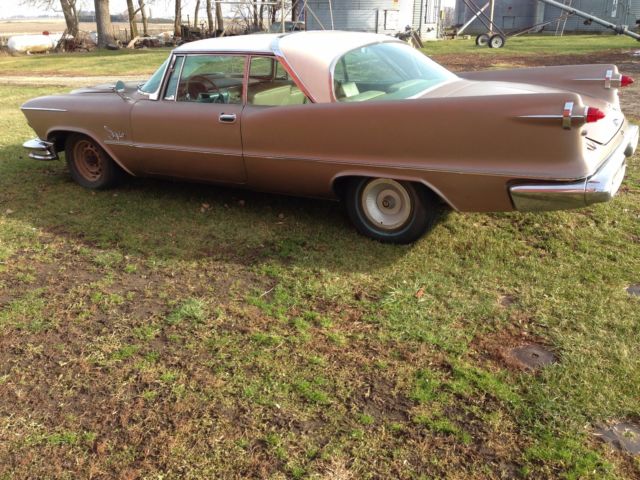 1957 Tan Chrysler Imperial Coupe