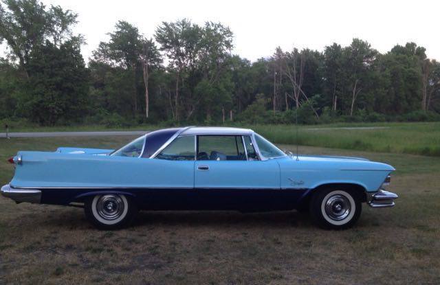 1957 HORIZON BLUE Chrysler Imperial Coupe