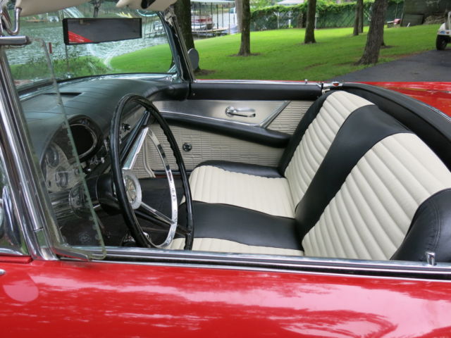 1957 Red Ford Thunderbird