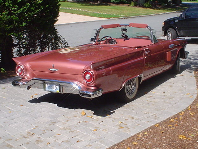 1957 Thunderbird Bronze Ford Thunderbird Convertable