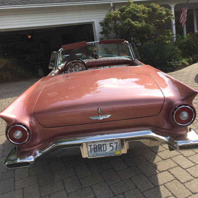 1957 Thunderbird Bronze Ford Thunderbird Convertable