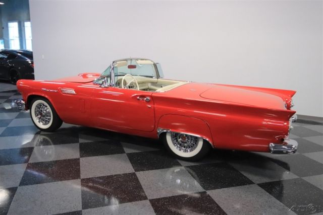 1957 Red Ford Thunderbird