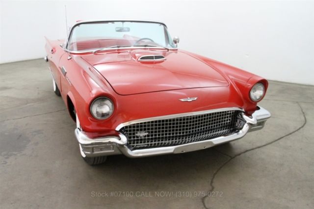1957 Red Ford Thunderbird