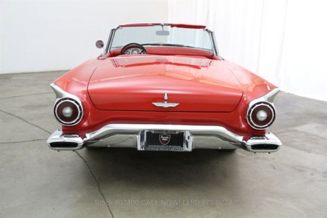 1957 Red Ford Thunderbird