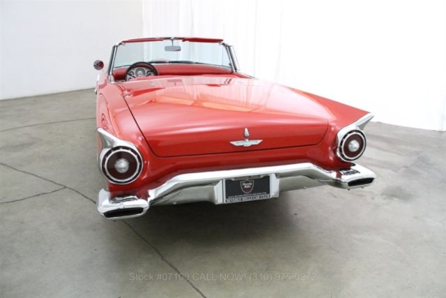1957 Red Ford Thunderbird