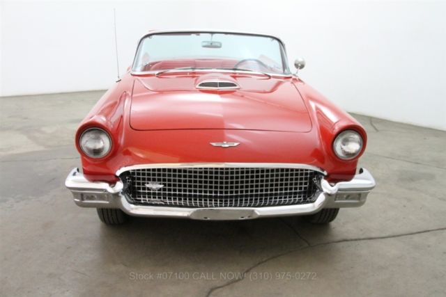 1957 Red Ford Thunderbird