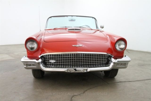 1957 Red Ford Thunderbird