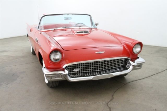 1957 Red Ford Thunderbird