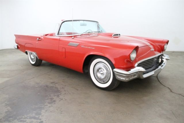 1957 Red Ford Thunderbird