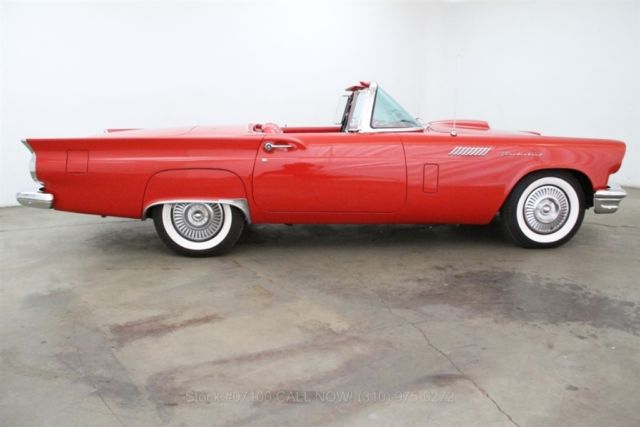 1957 Red Ford Thunderbird