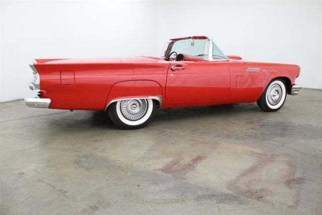 1957 Red Ford Thunderbird
