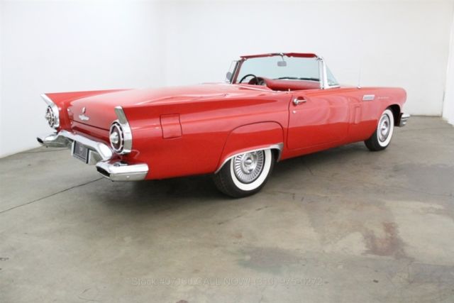 1957 Red Ford Thunderbird