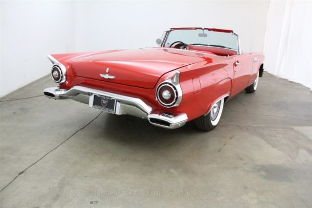 1957 Red Ford Thunderbird
