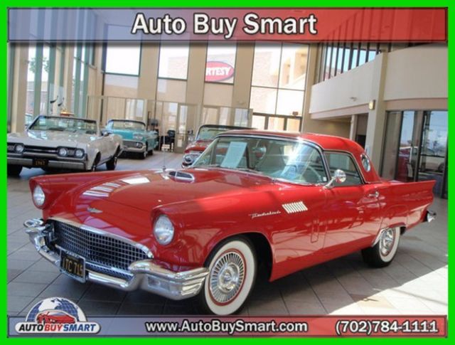 1957 Red Ford Thunderbird