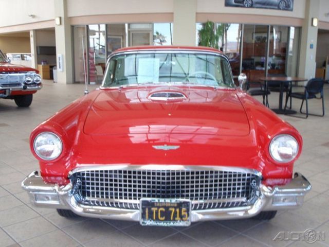 1957 Red Ford Thunderbird