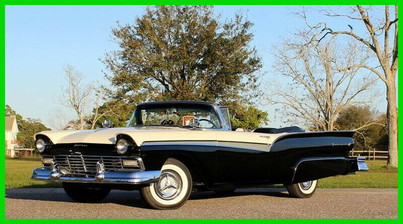 1957 Black Ford Fairlane