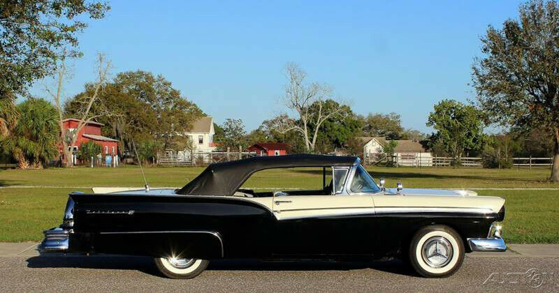 1957 Black Ford Fairlane
