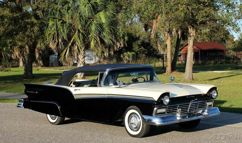 1957 Black Ford Fairlane