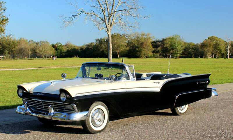 1957 Black Ford Fairlane