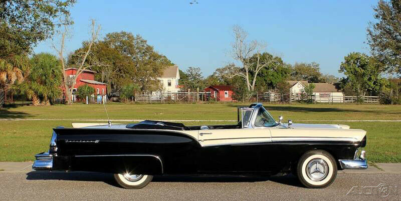 1957 Black Ford Fairlane