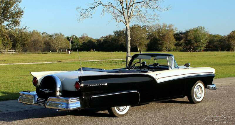 1957 Black Ford Fairlane
