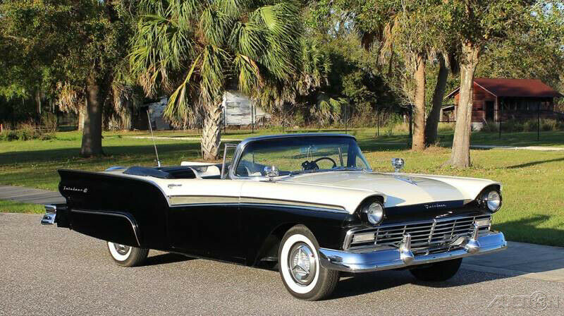 1957 Black Ford Fairlane