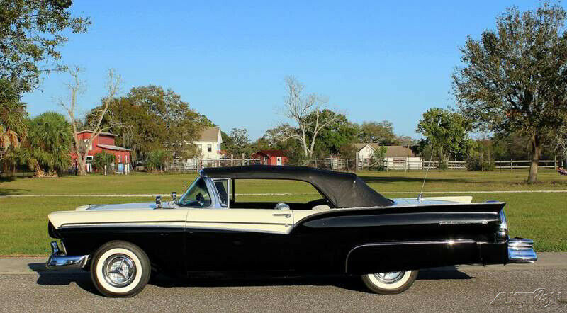 1957 Black Ford Fairlane