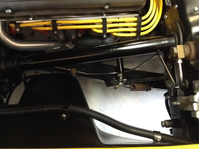 1957 Competition yellow Chevrolet Corvette Convertible