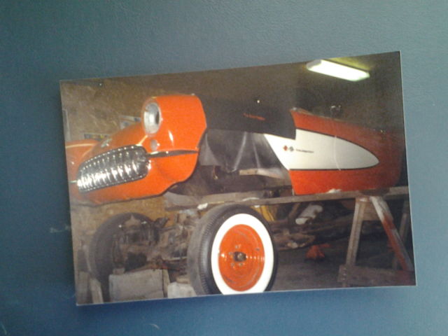 1957 Red Chevrolet Corvette