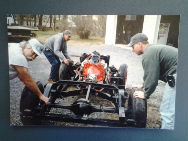 1957 Red Chevrolet Corvette