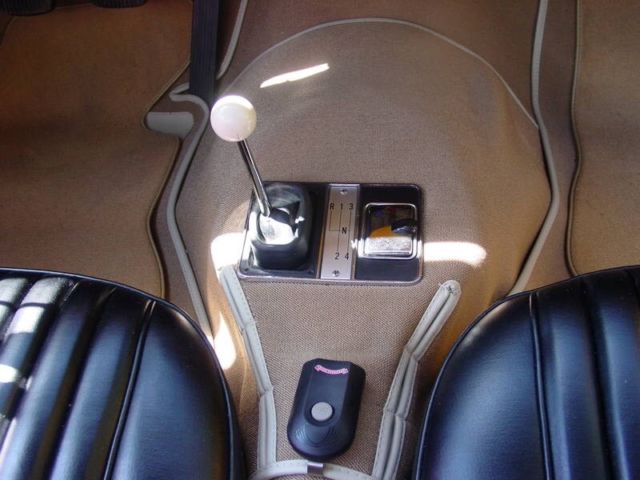 1957 Competition yellow Chevrolet Corvette Convertible